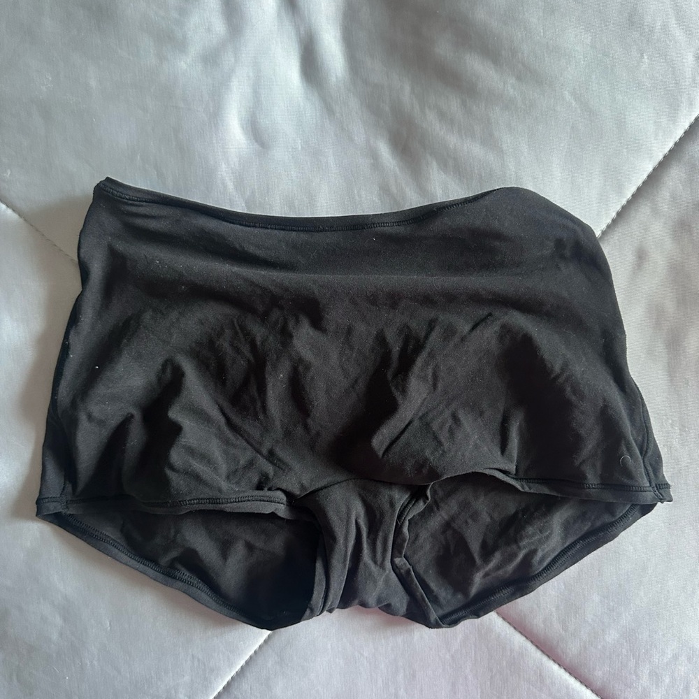 SKIMS cotton jersey boy short in soot